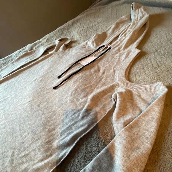 n:Philanthropy Waters Sweatshirt Hoodie Dress - Picture 3 of 3